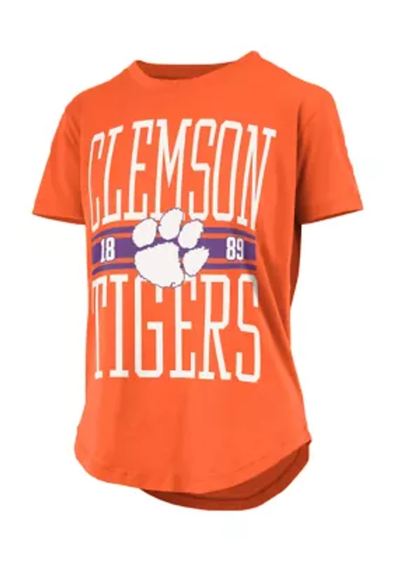 NCAA Clemson Tigers Bozeman Short Sleeve Graphic T-Shirt