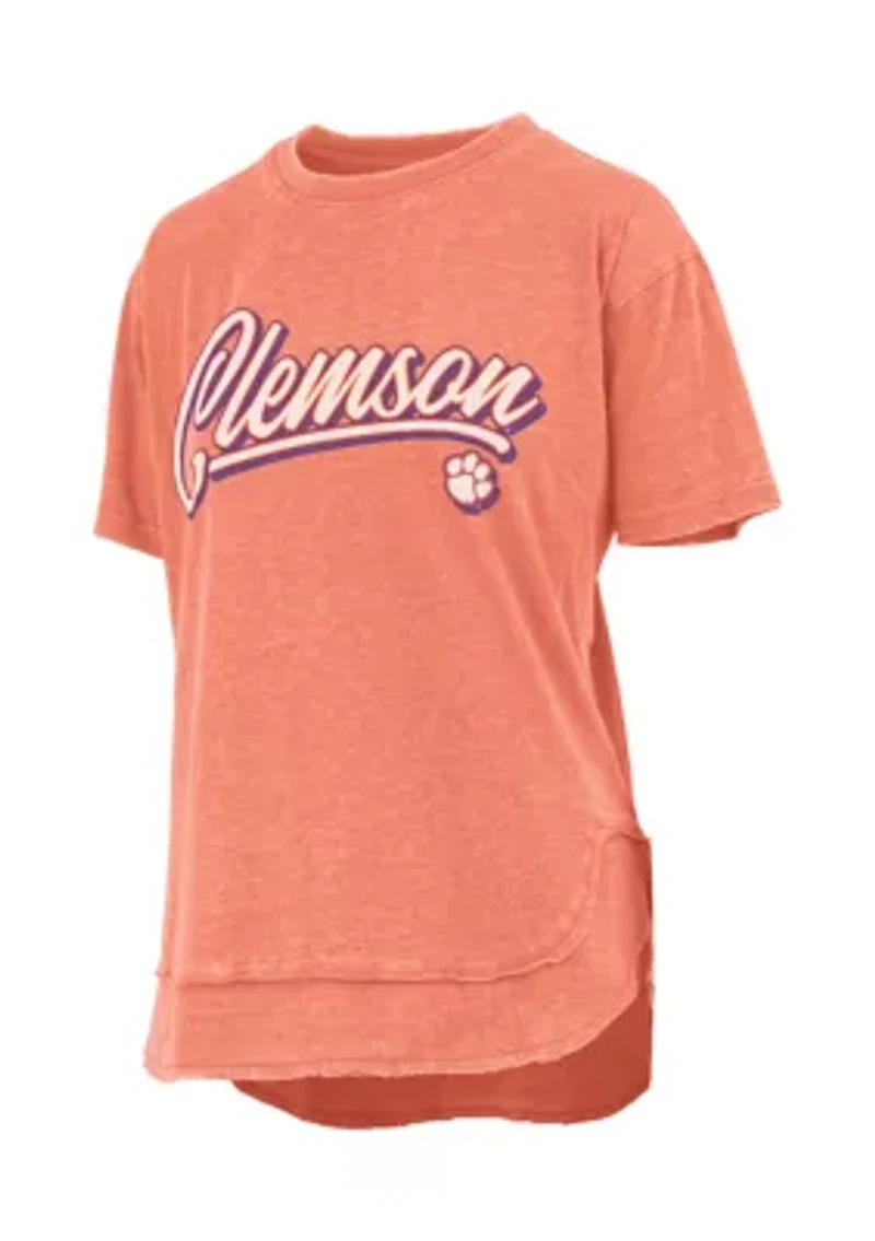 NCAA Clemson Tigers Harlow Poncho Top