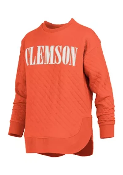 NCAA Clemson Tigers Pasadena Quilted Top