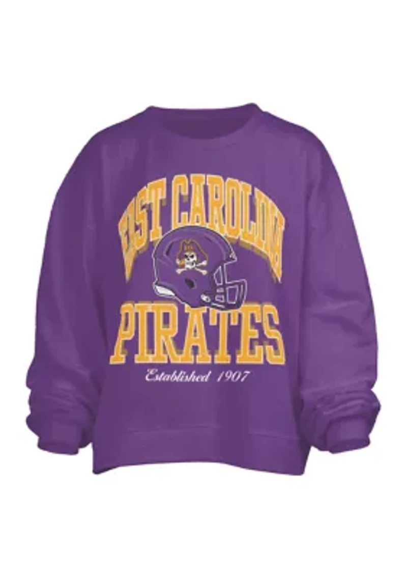 NCAA East Carolina Pirates Cavelli Janise Fleece Pullover