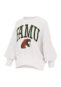 NCAA Florida A&M Rattlers New Zealand Everly Fleece Sweater
