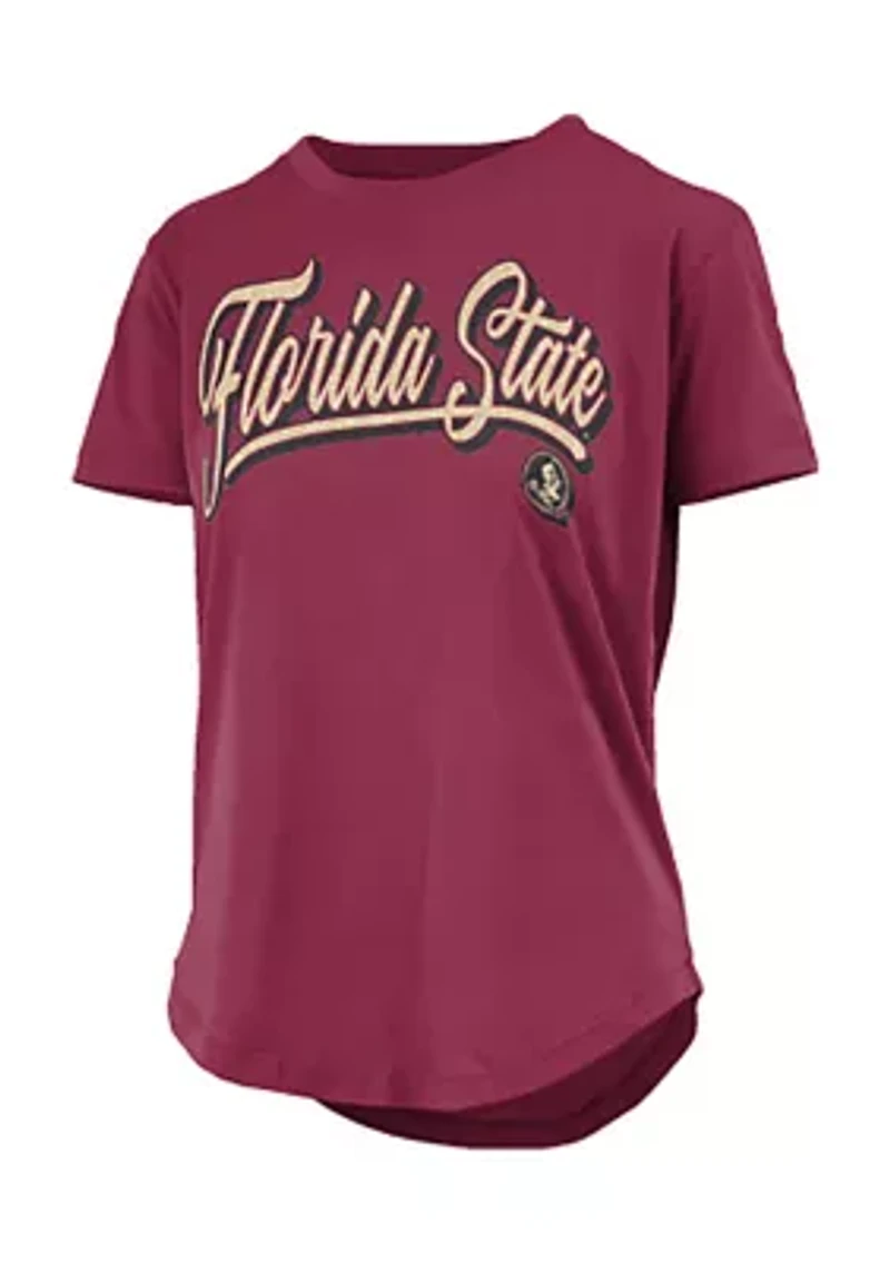 NCAA Florida State Seminoles Harlow Glitter T-Shirt