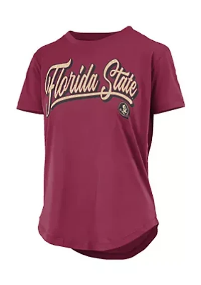 NCAA Florida State Seminoles Harlow Glitter T-Shirt