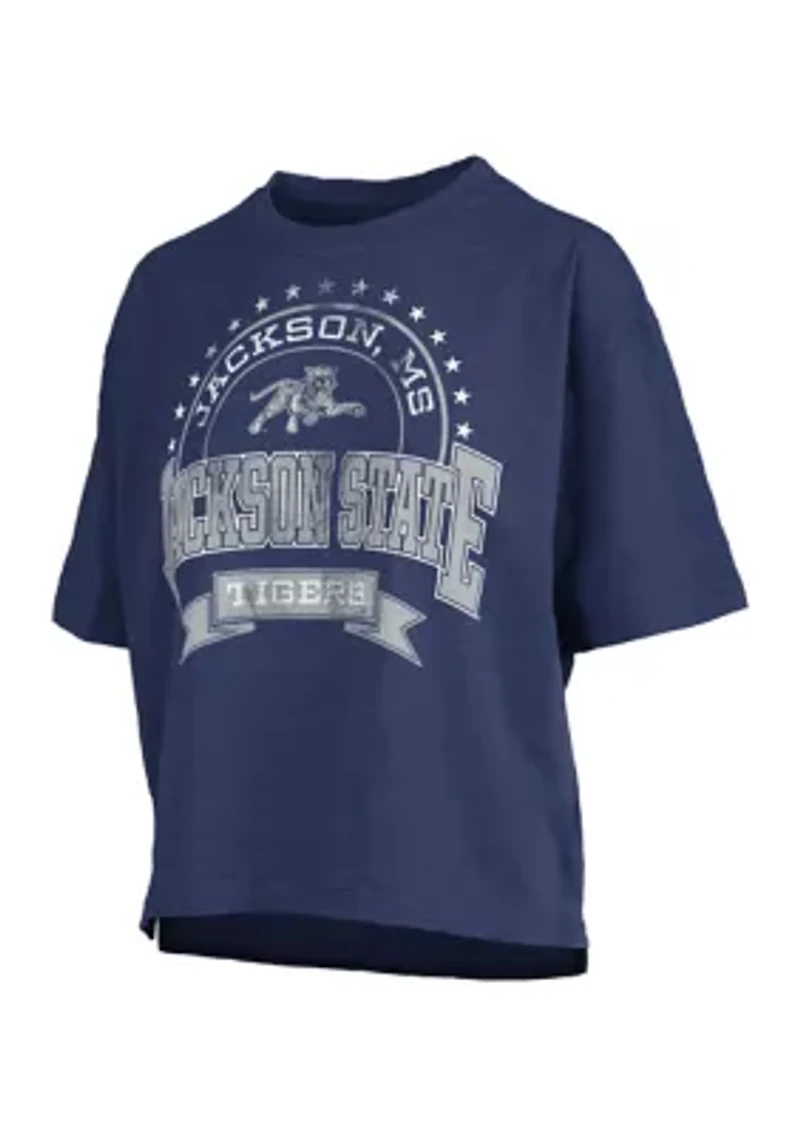 NCAA Jackson State Tigers Captain Motley Crew Neck Top