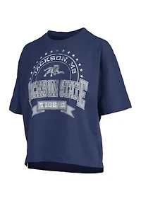 NCAA Jackson State Tigers Captain Motley Crew Neck Top