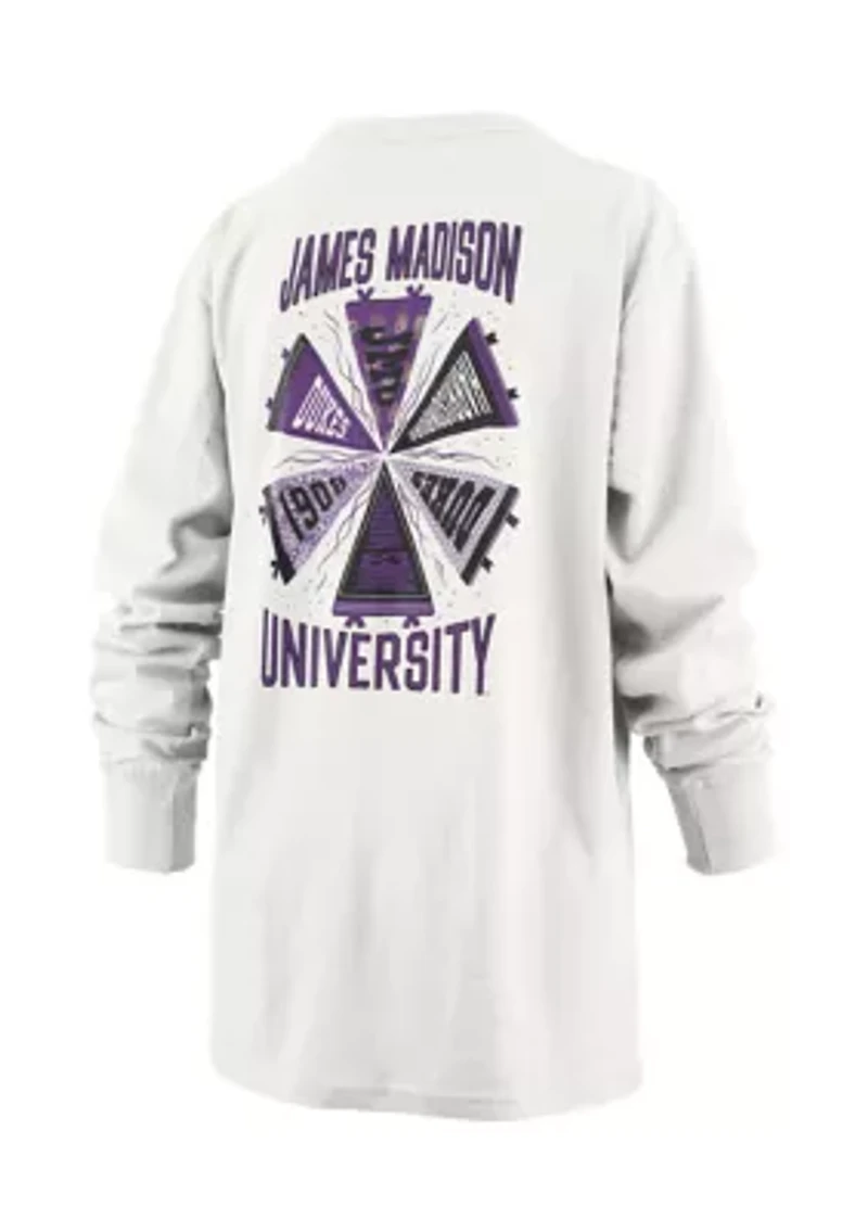 NCAA James Madison Dukes  Drop Shoulder Graphic T-Shirt