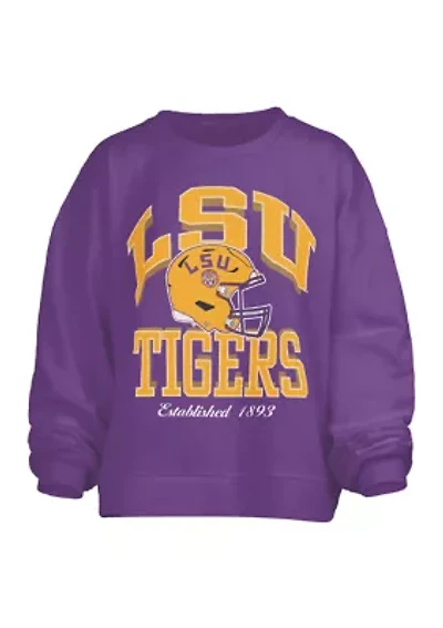 NCAA LSU Tigers Cavelli Janise Fleece Pullover