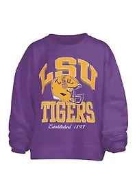 NCAA LSU Tigers Cavelli Janise Fleece Pullover