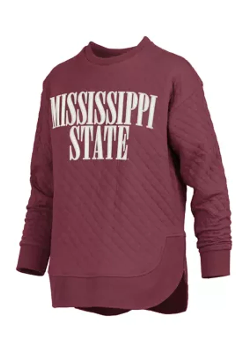 NCAA Mississippi State Bulldogs Pasadena Quilted Top