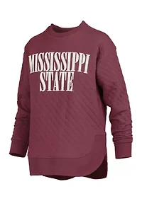 NCAA Mississippi State Bulldogs Pasadena Quilted Top