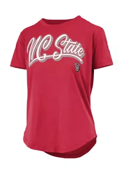 NCAA NC State Wolfpack Harlow Glitter T-Shirt