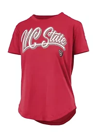 NCAA NC State Wolfpack Harlow Glitter T-Shirt