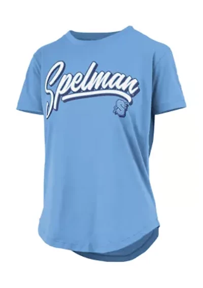 NCAA Spelman Jaguar Harlow Glitter Tee