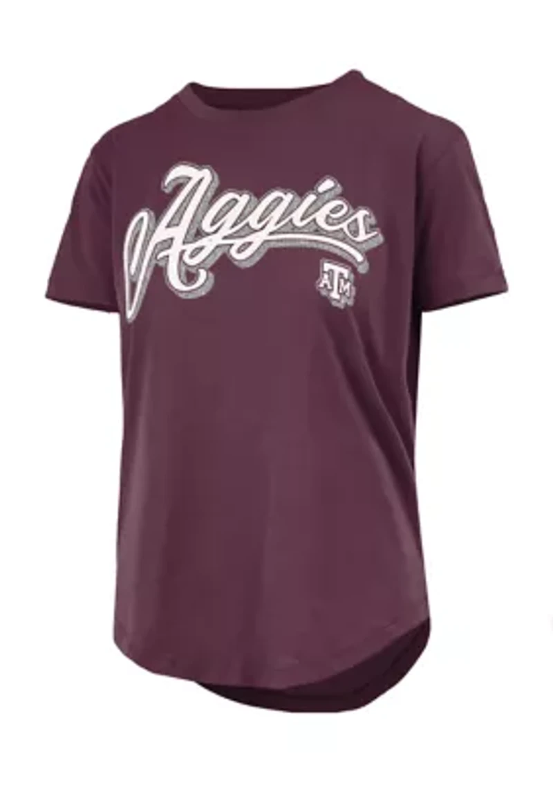 NCAA Texas A&M Aggies Harlow Glitter T-Shirt