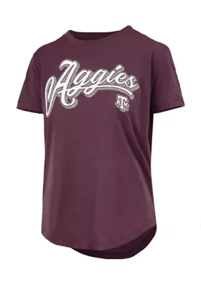 NCAA Texas A&M Aggies Harlow Glitter T-Shirt