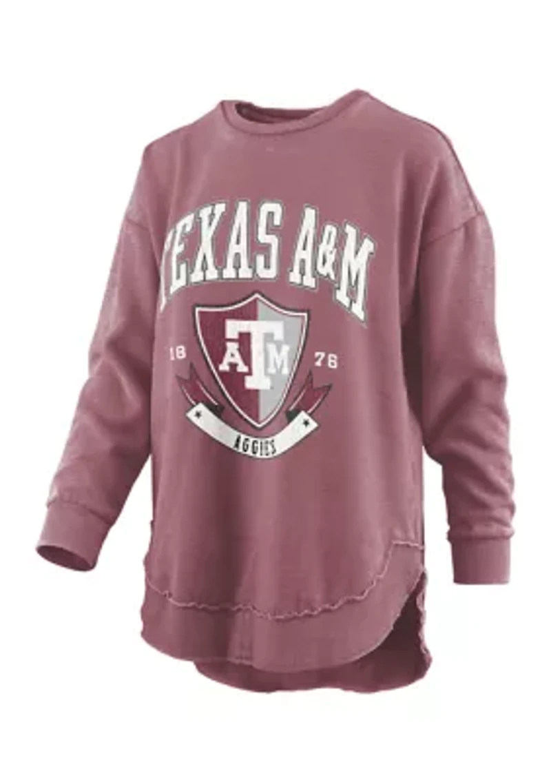 NCAA Alabama A&M Bulldogs Buckler Poncho Fleece Sweatshirt