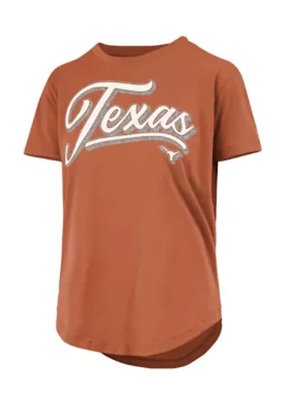 NCAA Texas Longhorns Harlow Glitter T-Shirt
