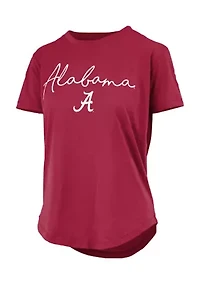 NCAA Alabama Crimson Tide Brea Cotton Top