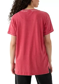 NCAA Alabama Crimson Tide Vintage Boyfriend Graphic T-Shirt