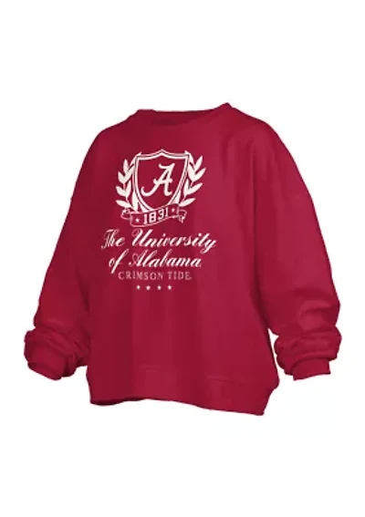 NCAA Alabama Crimson Tide Fleece Oversized Pullover