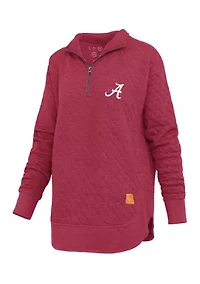 NCAA Alabama Crimson Tide North Fork Roseburg Quilted Fleece Pullover