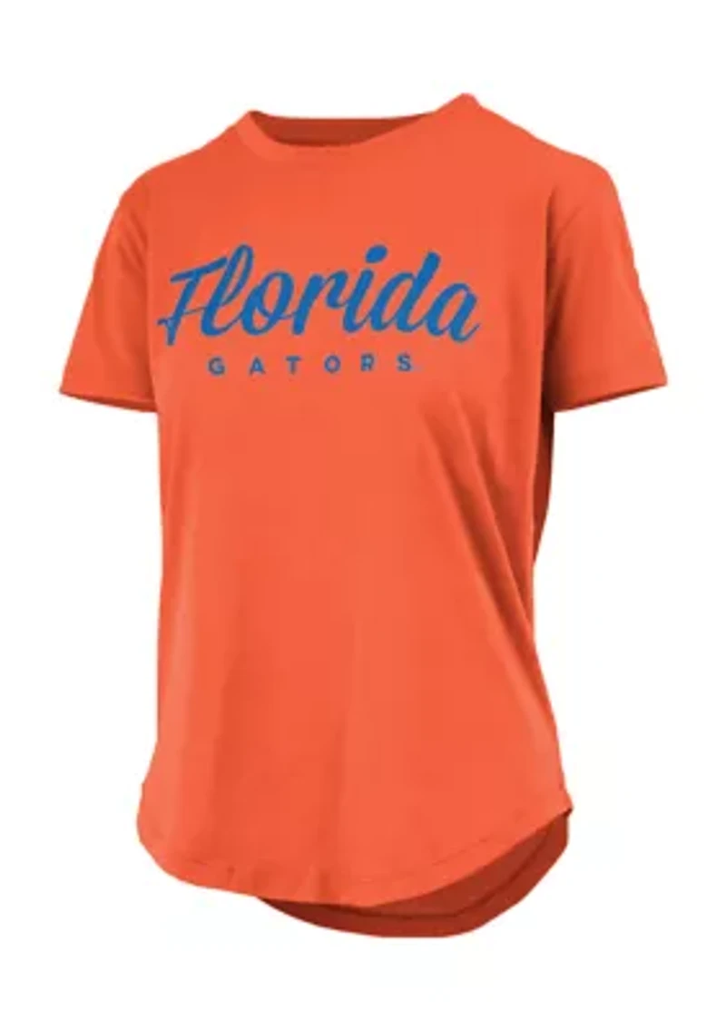 NCAA Florida Gators Aleena Rounded Bottom T-Shirt