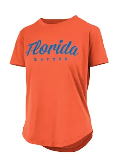 NCAA Florida Gators Aleena Rounded Bottom T-Shirt