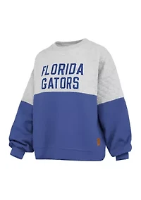 NCAA Florida Gators Kaia Priscilla Quilted Fleece Pullover