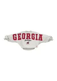 NCAA Georgia Bulldogs Flannigan Fleece Pullover