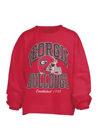 NCAA Georgia Bulldogs Cavelli Janise Fleece Pullover