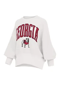 NCAA Georgia Bulldogs New Zealand Everly Fleece Sweater