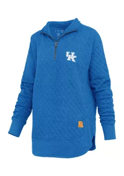 NCAA Kentucky Wildcats North Fork Roseburg Quilted Fleece Pullover