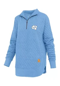 NCAA North Carolina Tar Heels Fork Roseburg Quilted Fleece Pullover
