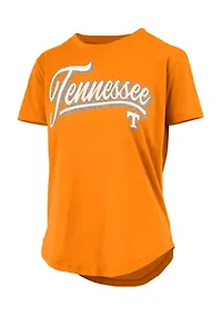 NCAA Tennessee Volunteers Harlow Glitter Tee