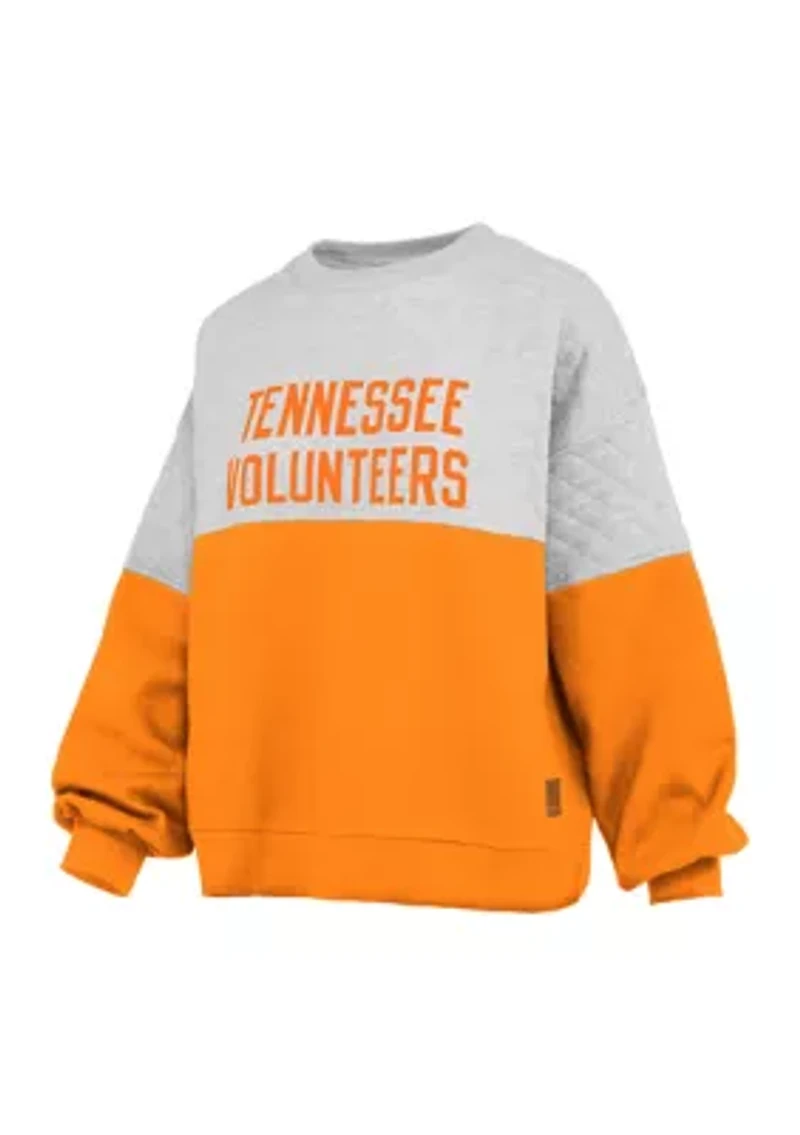 NCAA Tennessee Volunteers Kaia Priscilla Quilted Fleece Pullover