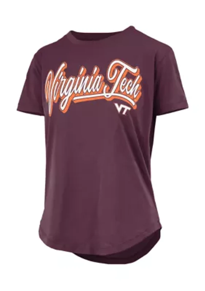 NCAA Virginia Tech Hokies Harlow Glitter T-Shirt