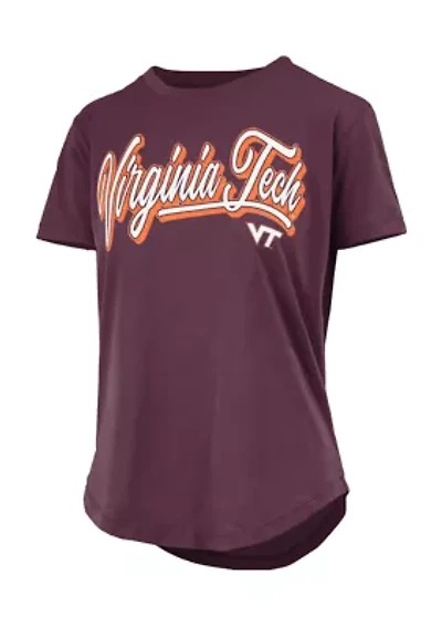 NCAA Virginia Tech Hokies Harlow Glitter T-Shirt