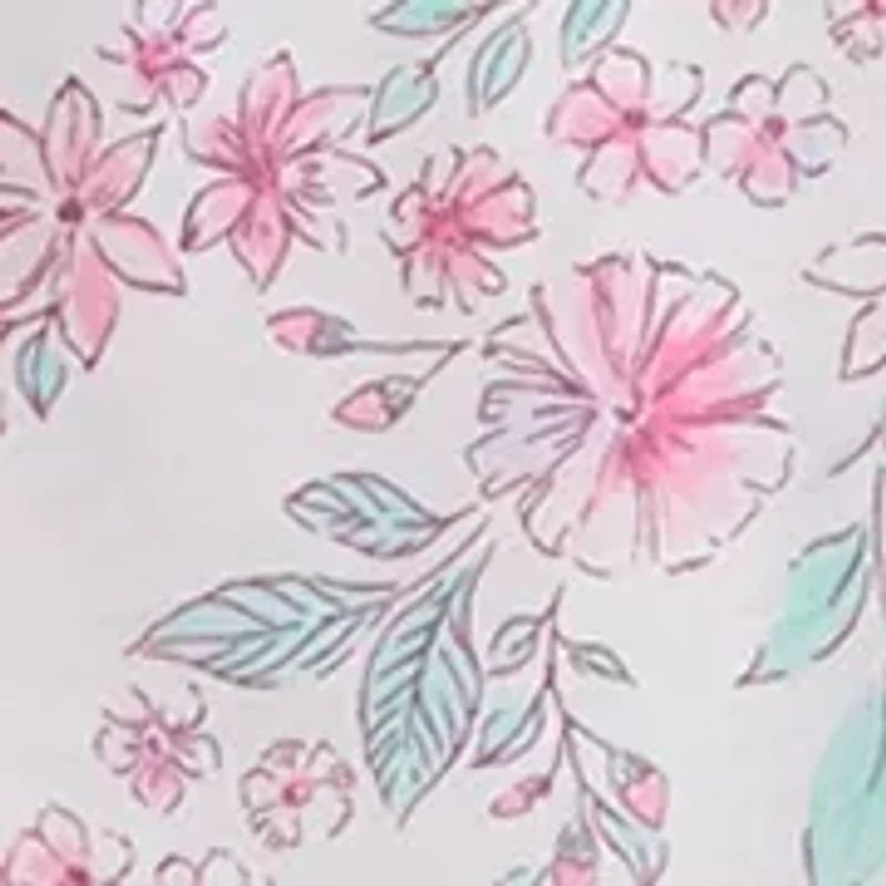 Plus Silky Knit Short Gown