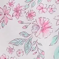 Plus Silky Knit Short Gown