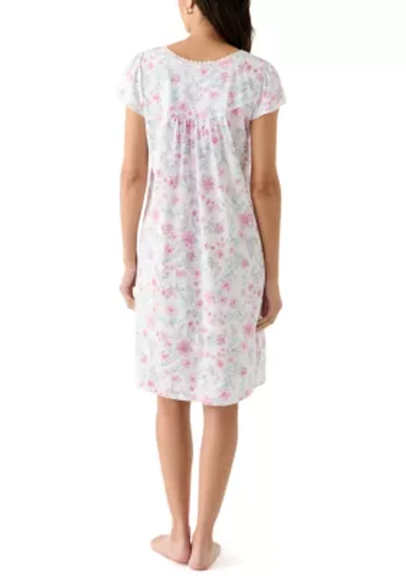 Silkyknit Short Gown