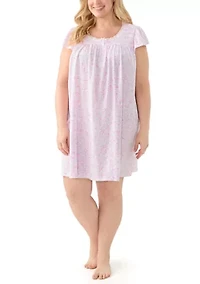 Plus Printed Nightgown