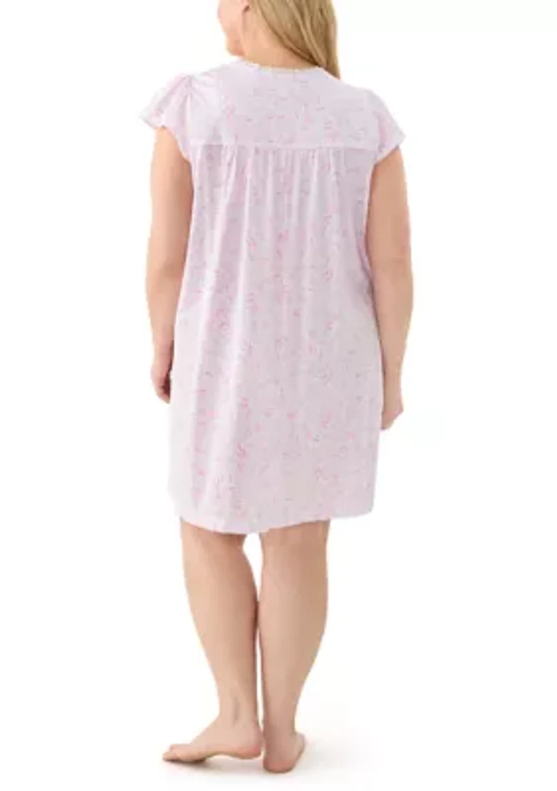 Plus Printed Nightgown