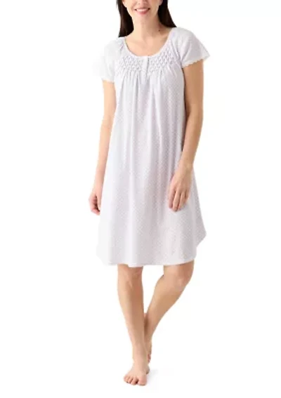 Women's Short Sleeve Nightgown
