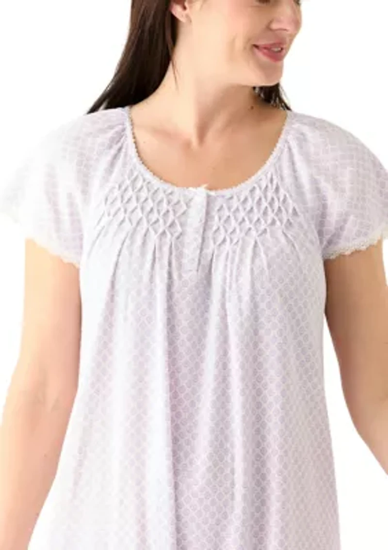 Women's Short Sleeve Nightgown