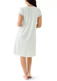 Women's Short Flutter Sleeve Night Gown