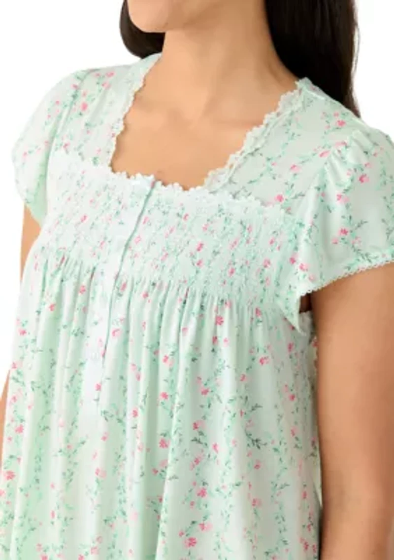 Women's Short Flutter Sleeve Nightgown