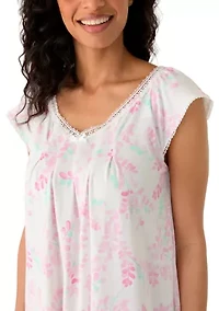 Women's Silky Knit Short Nightgown