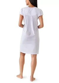 Women's Knit Flutter Sleeve Nightgown