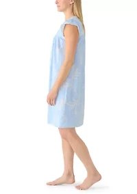 Women's Silky Knit Short Sleep Gown