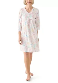 Women's Cottonessa Long Sleeve Short Gown